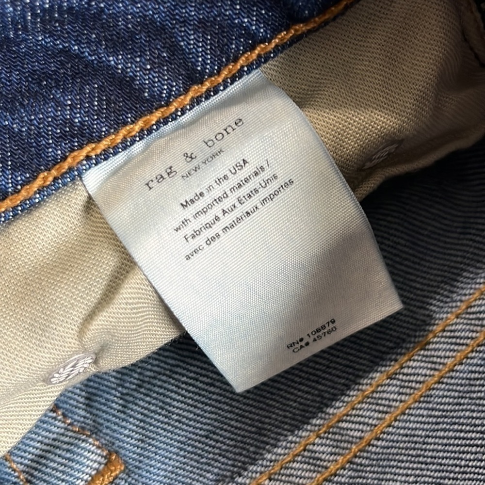 Rag & Bone Cambria Dre Low Rise Short Size 26 NWT - Picture 9 of 15